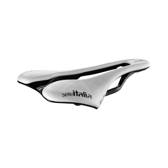 Selle Italia SLR Boost Kit Carbonio Superflow White Limited Edition Saddle