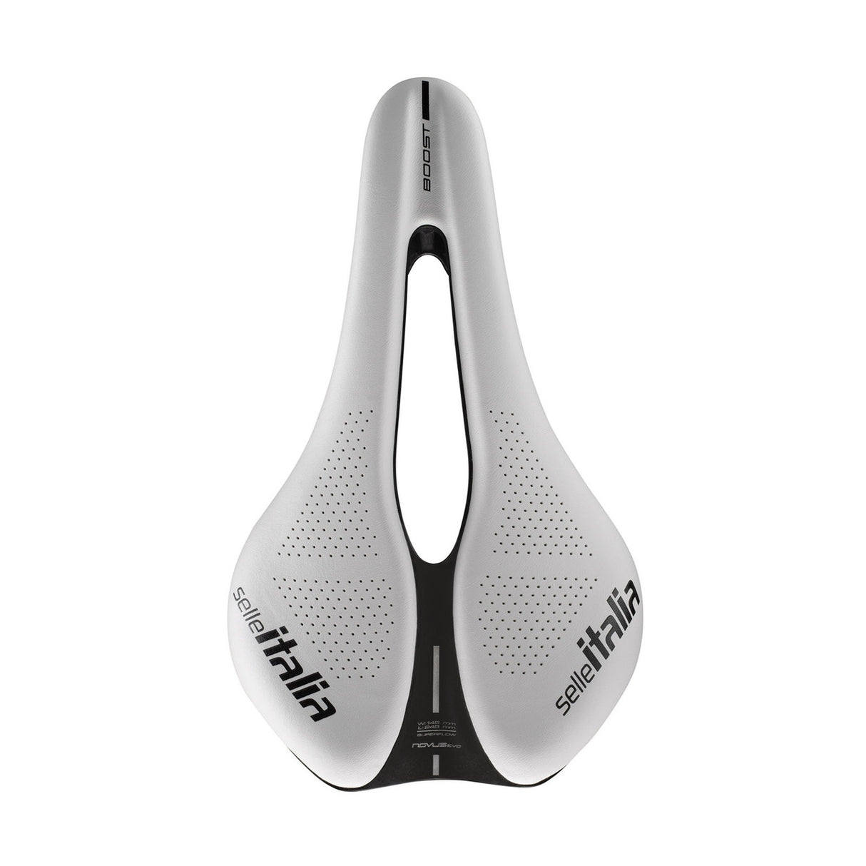 Selle Italia Novus Boost Evo Superflow Carbon Limited Edition White Saddle