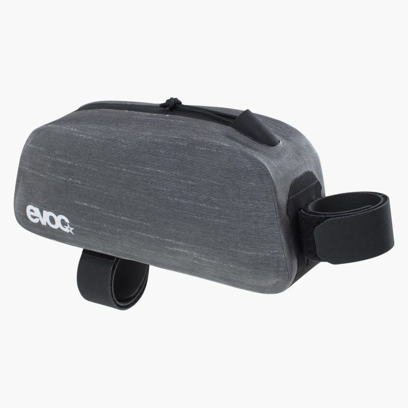 Evoc Top Tube Pack WP carbon grey bikepacking storage