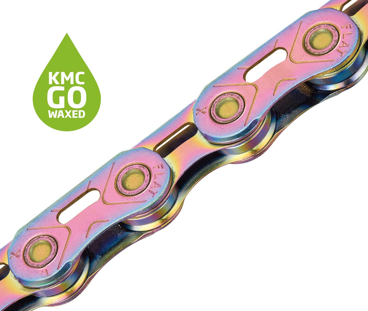 KMC XSL Flat Waxed Chain 12/13s 126L Chain