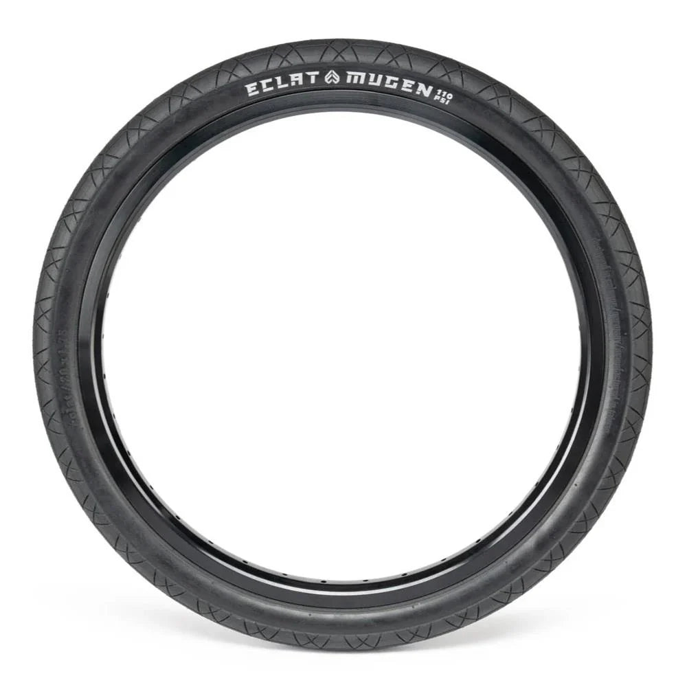 Eclat Mugen 20" 110 PSI BMX Tire - Black