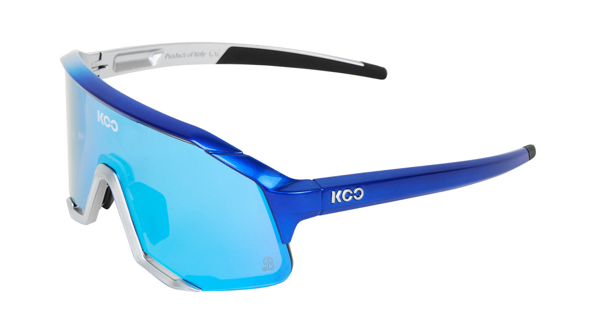 Koo Demos Sunglasses Red Bull BORA Hansgrohe Blue/Silver L.Turquoised