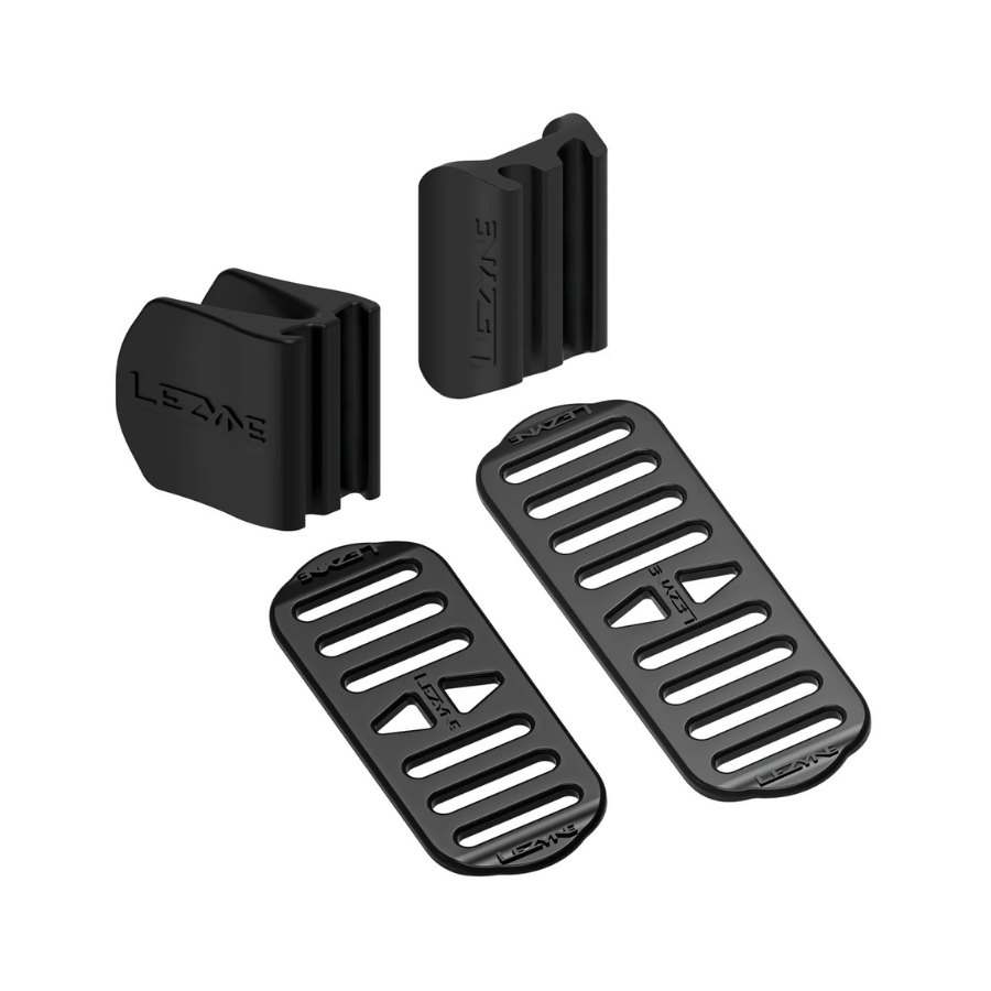 Lezyne seatpost adapter kit D-shape aero rear light adapter black