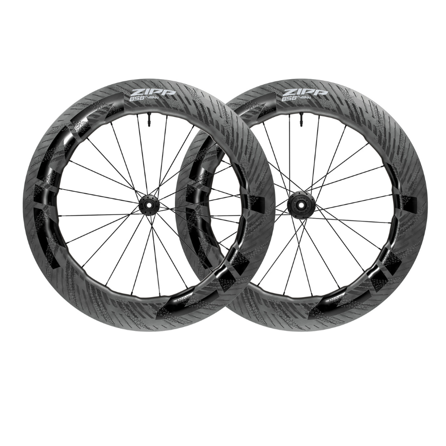 Zipp 858 NSW Carbon-Hookless Tubeless Sram Shimano TT Wheelset