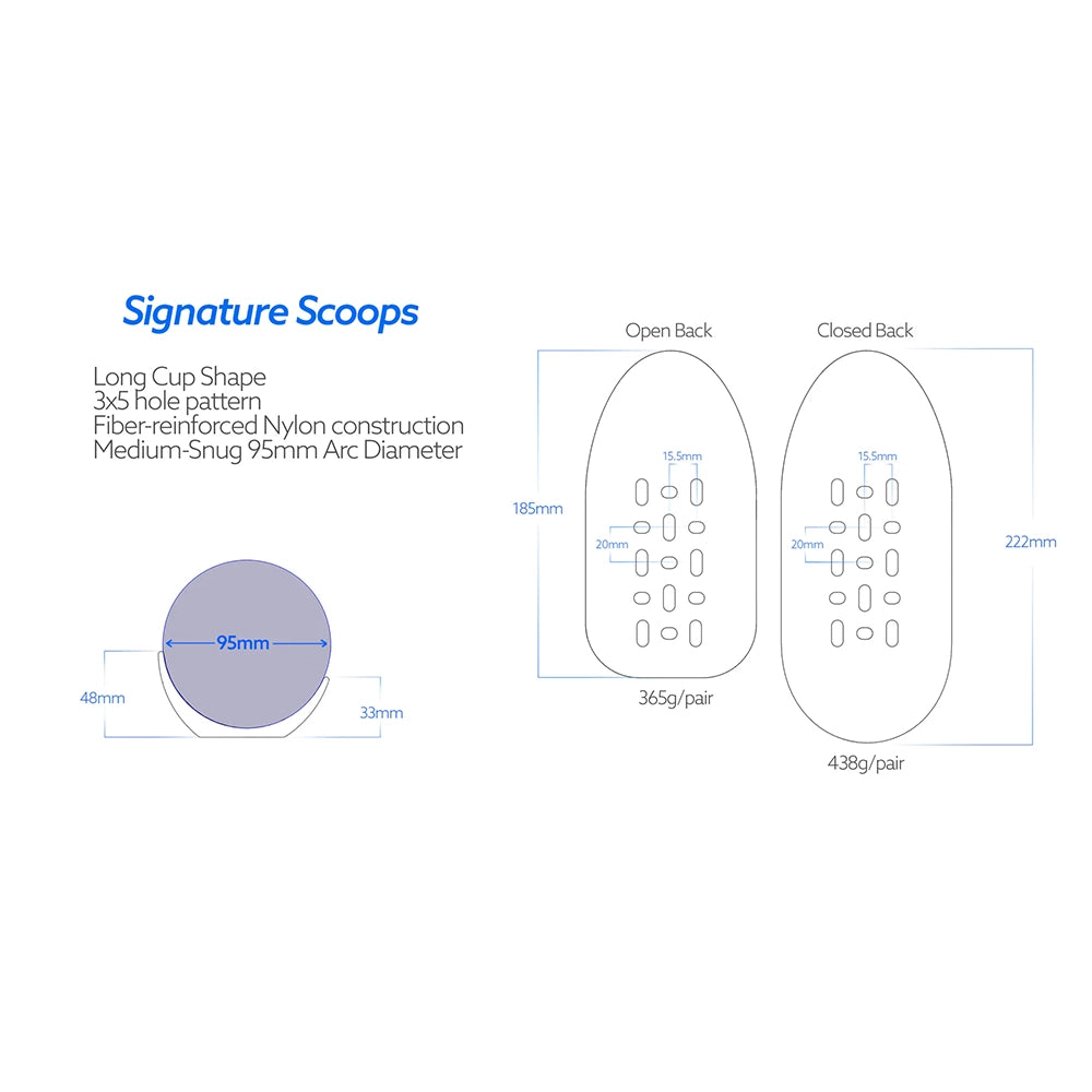 Tririg Signature Open Back Arm Cups