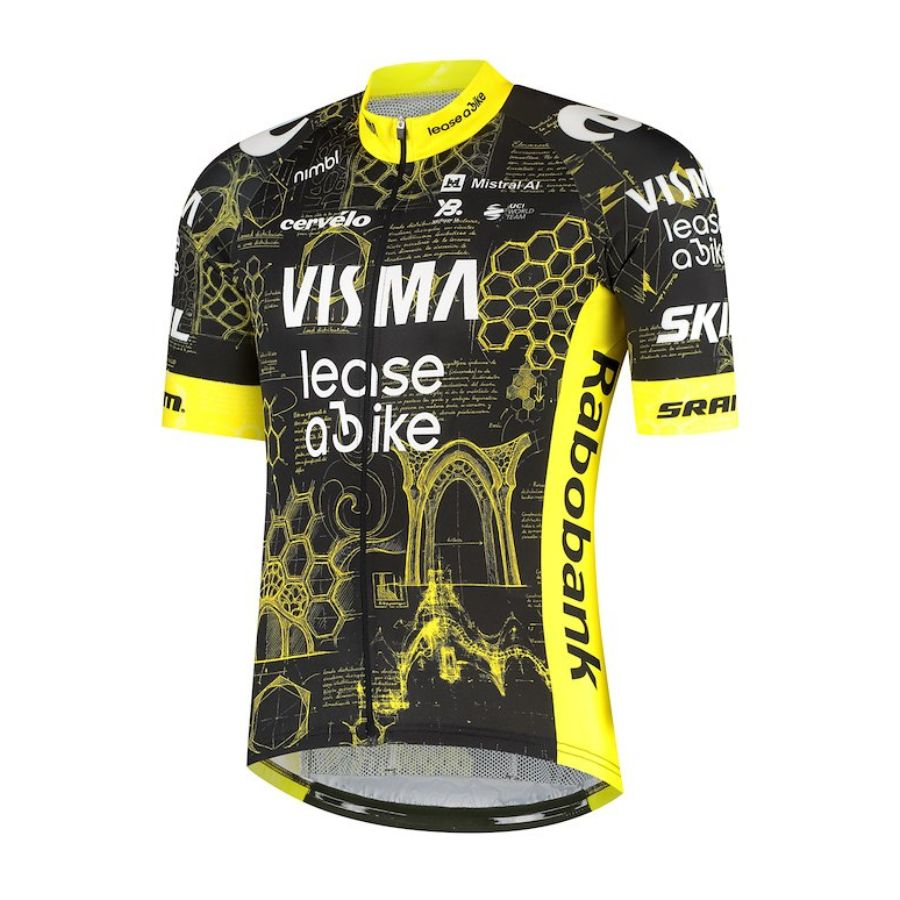 Rapid Gear Team Visma Replica Short Sleeve Men's Jersey
