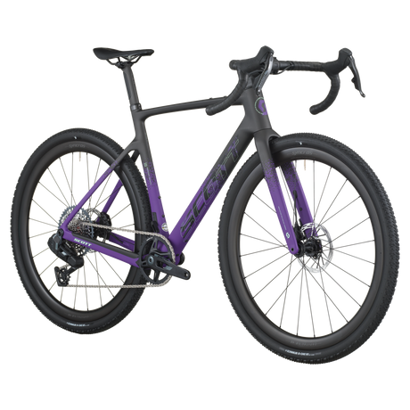 Scott Addict 20 Gravel Bike | Carbon Black/Indigo Purple