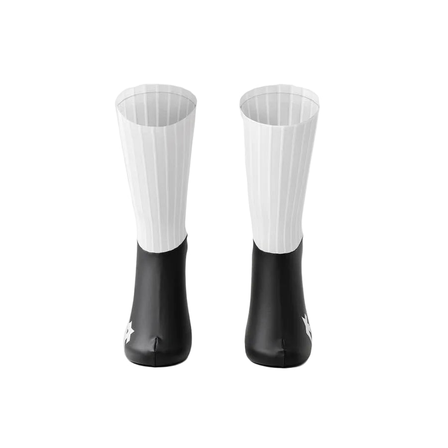Assos RSR Bolide Booties S11 white maximum UCI aero gains shoe cover