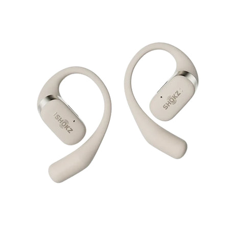 Shokz Open Fit Wireless Headphones Off White