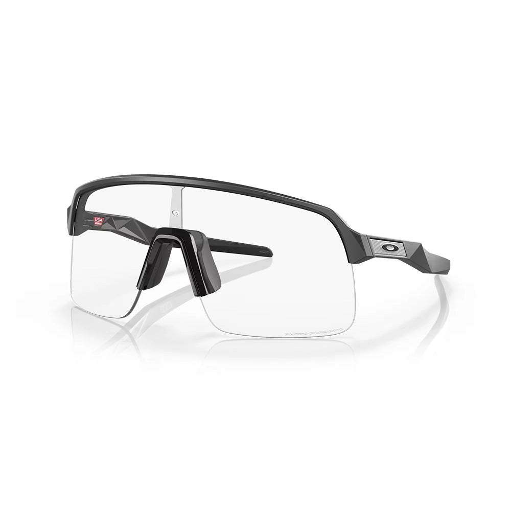 Oakley Sutro Lite Sunglasses - Matte Carbon/Clear To Black Iridium