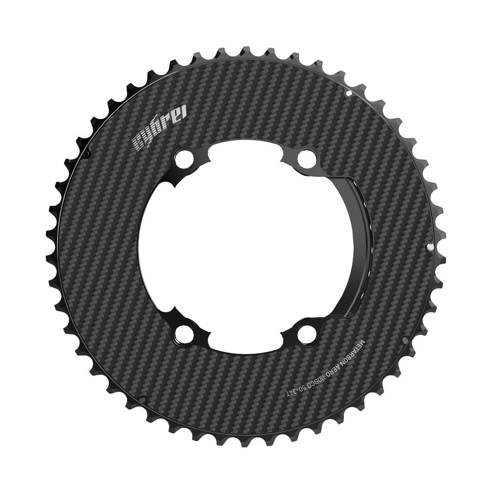 Cybrei Metarbon Aero Carbon Fiber Composite 2X Chainrings
