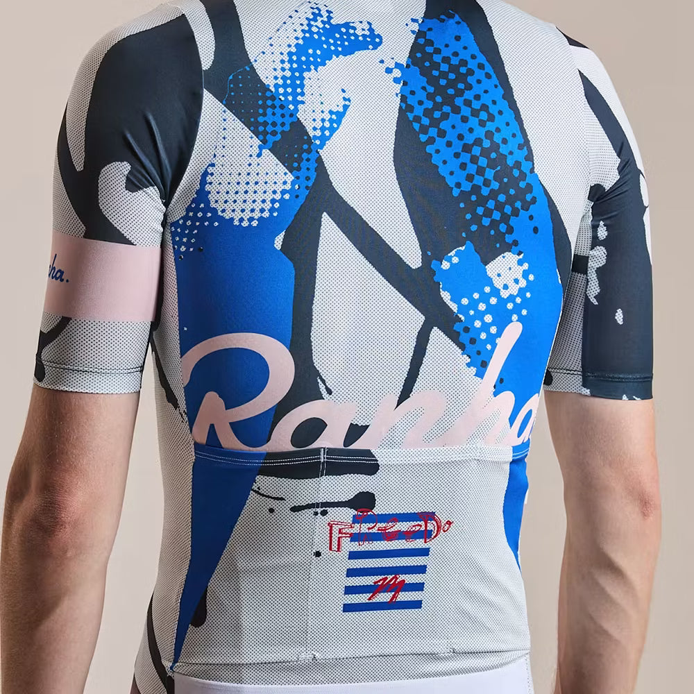 Rapha X David Carson Men's Pro Team Rouleur Jersey
