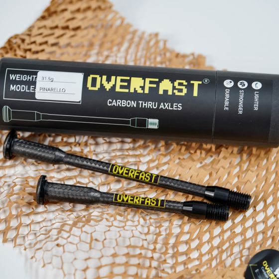 Overfast Ultralight Carbon Fiber Thru Axles