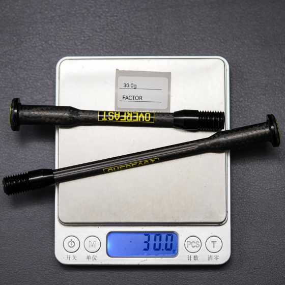 Overfast Ultralight Carbon Fiber Thru Axles