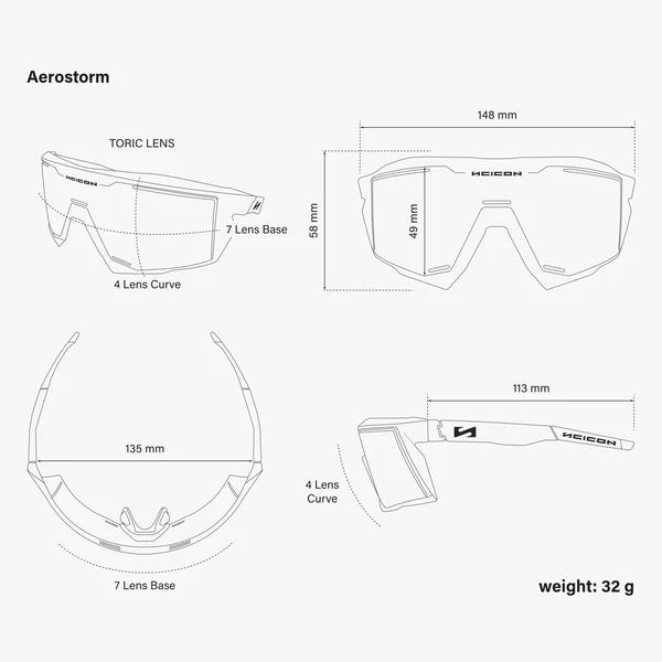 Scicon Aerostorm Performance Sunglasses