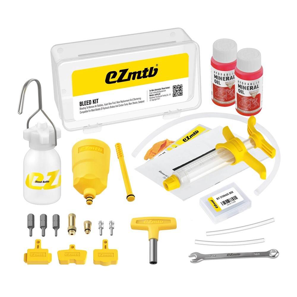 EZmtb Hydraulic Disc Brake w/ Mineral Oil Bleed Kit