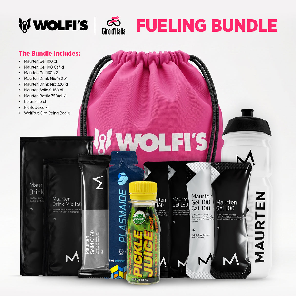 Giro Wolfi's 165 Fuel Pack