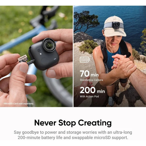 Insta360 Go Ultra Creator Bundle 4K Action Camera