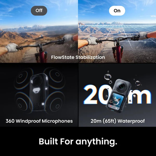 Insta360 X6 Standard Bundle 8K 360 Camera