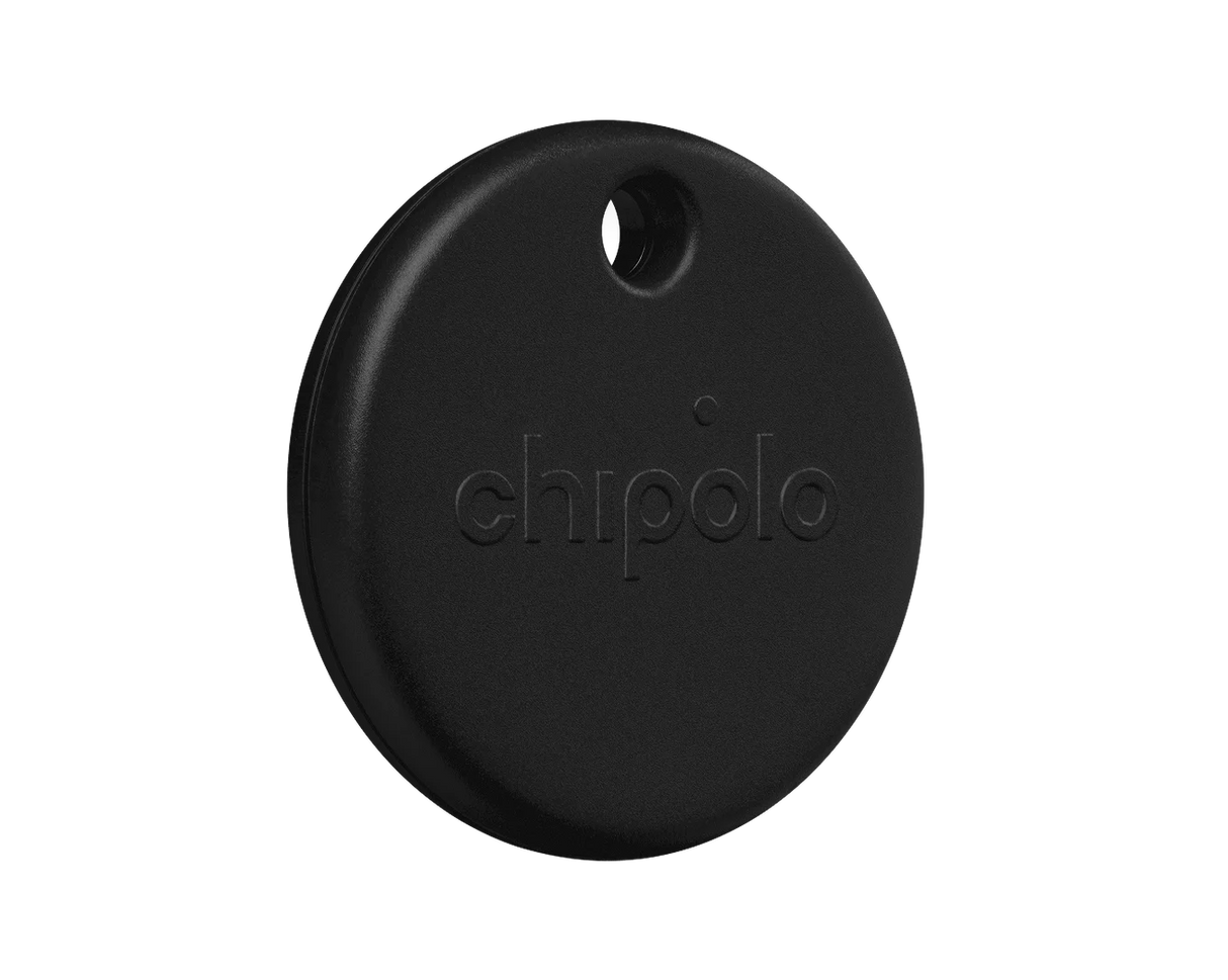 Chipolo POP Tracking Tag + Bone Universal Tag Strap