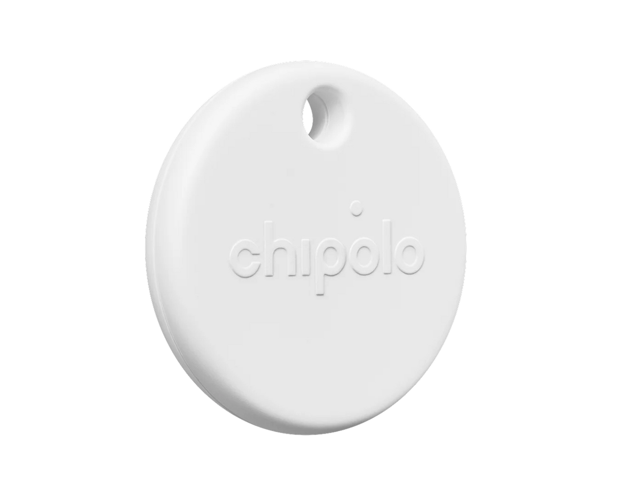 Chipolo POP Tracking Tag + Bone Universal Tag Strap