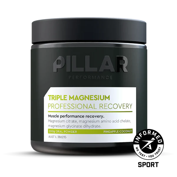 PILLAR Performance Triple Magnesium Professional Recovery Powder Drink