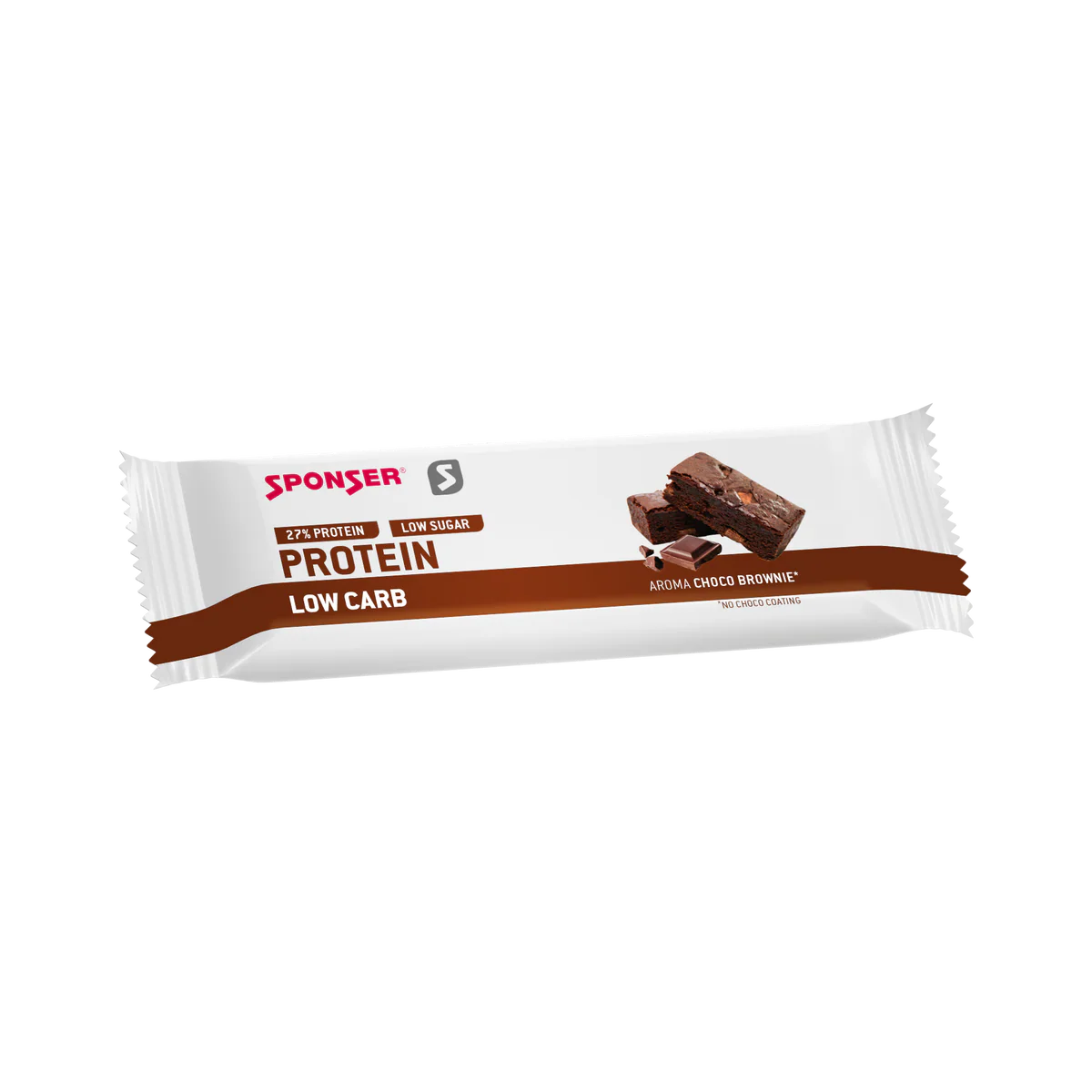 Sponser Protein Low Carb Choco Brownie Bar 50g