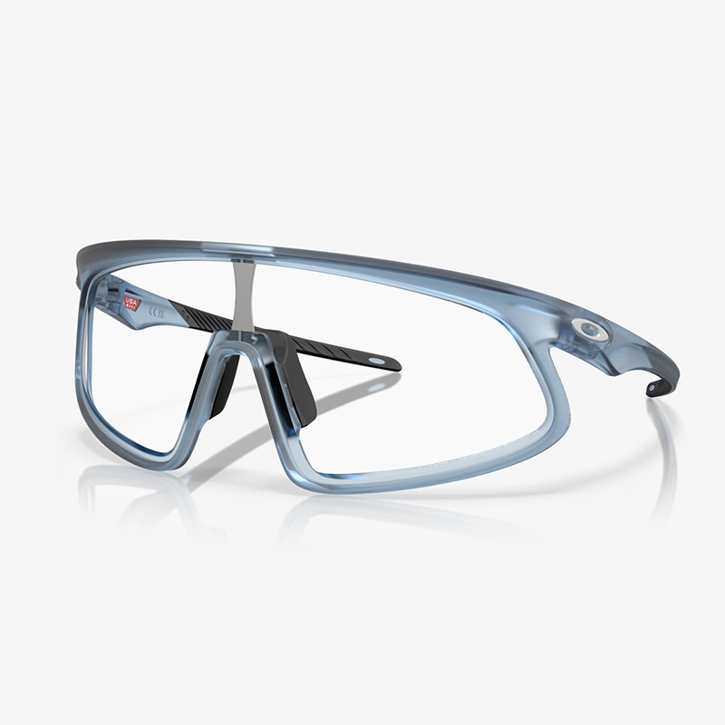 Oakley RSLV Matte Transparent Clear Black iridium Eyewear