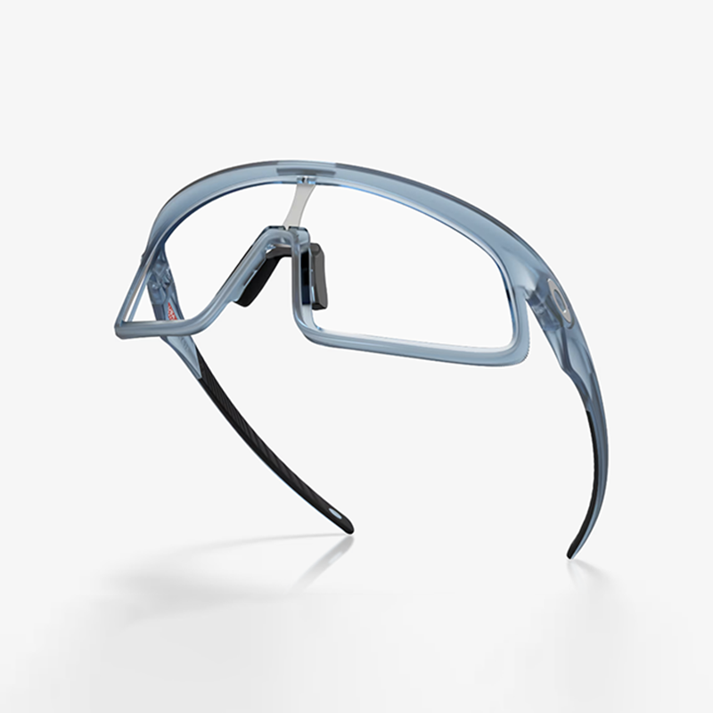 Oakley RSLV Matte Transparent Clear Black iridium Eyewear