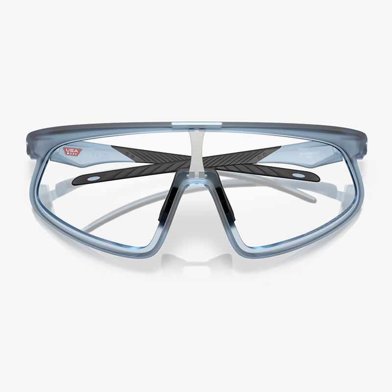 Oakley RSLV Matte Transparent Clear Black iridium Eyewear