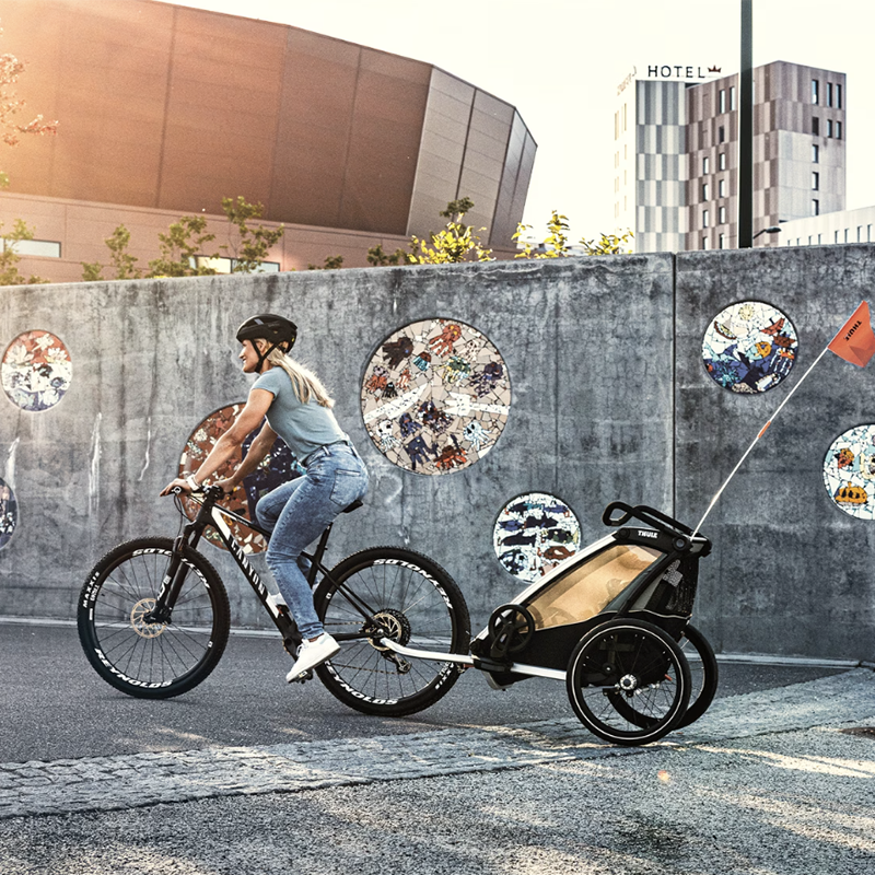 Thule Chariot Lite Double 2-Seat Multisport Bike Trailer