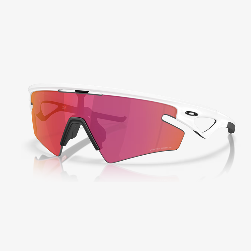 Oakley Sphaera Slash Matte White Prizm Field Eyewear