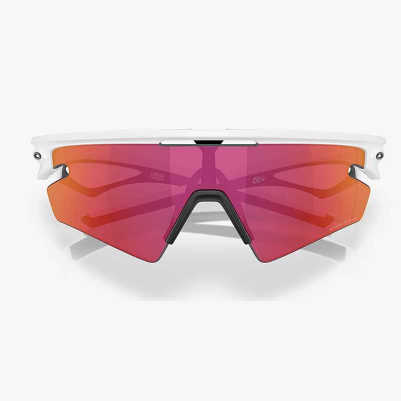 Oakley Sphaera Slash Matte White Prizm Field Eyewear