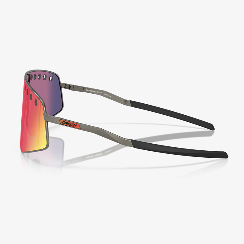 Oakley Sutro Ti Sweep Matte Gunmetal Prizm Road Eyewear