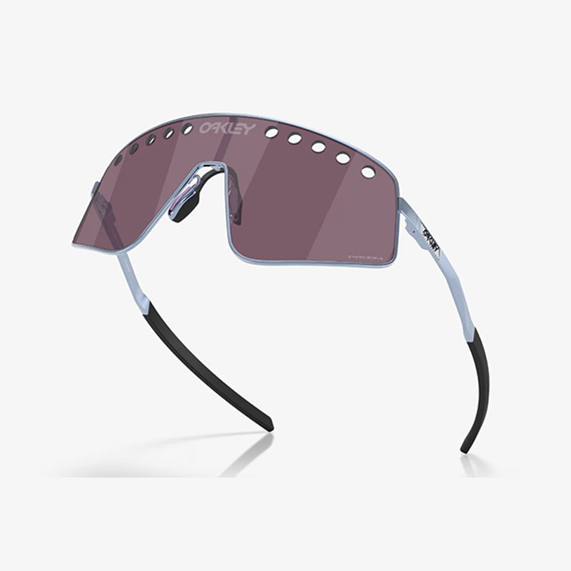 Oakley Sutro Ti Sweep Polished Stonewash Prizm Road Black Eyewear