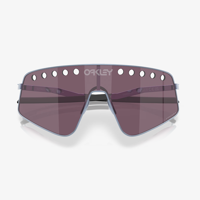 Oakley Sutro Ti Sweep Polished Stonewash Prizm Road Black Eyewear