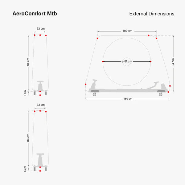 Scicon Aerocomfort Mountain Bike Travel Bag