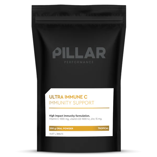Pillar Ultra Immune C Tropical 200g pouch 1000mg vitamin C D3 zinc
