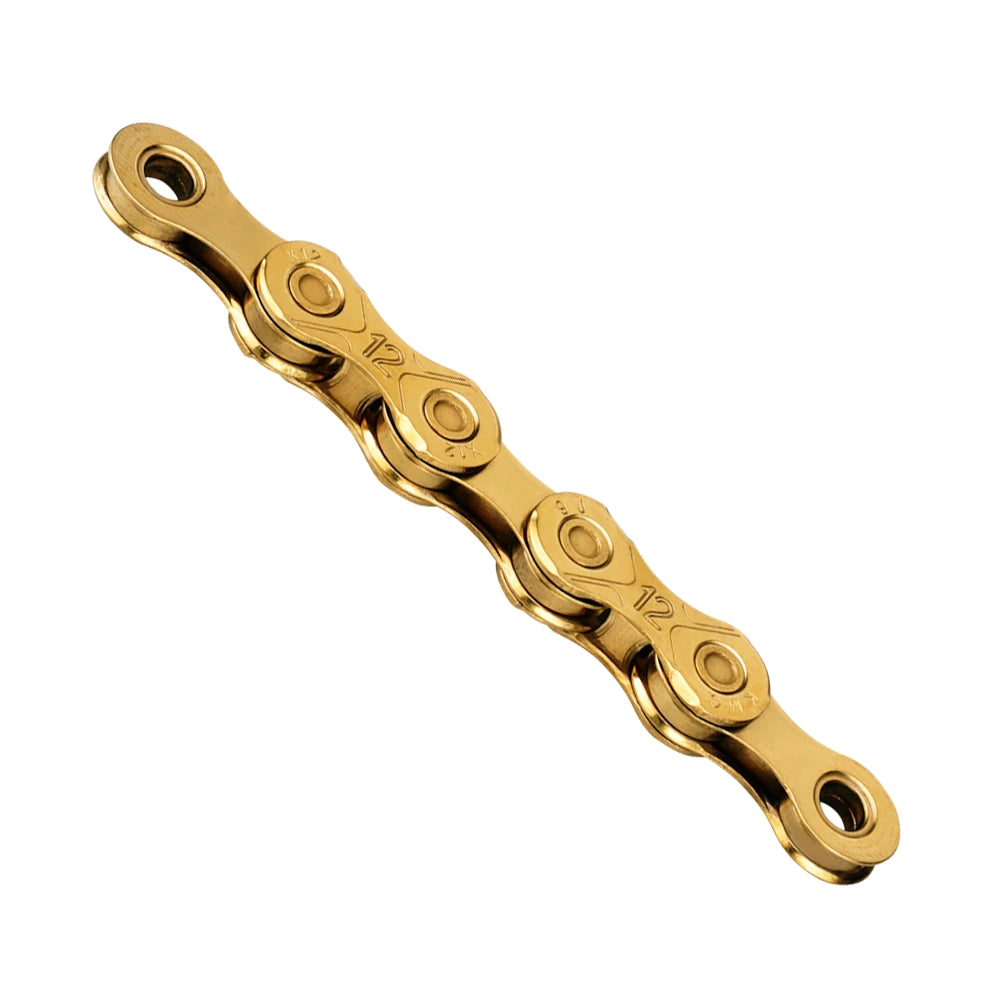 KMC X12 Waxed Chain - 12-Speed Ti Gold/Black main image 1
