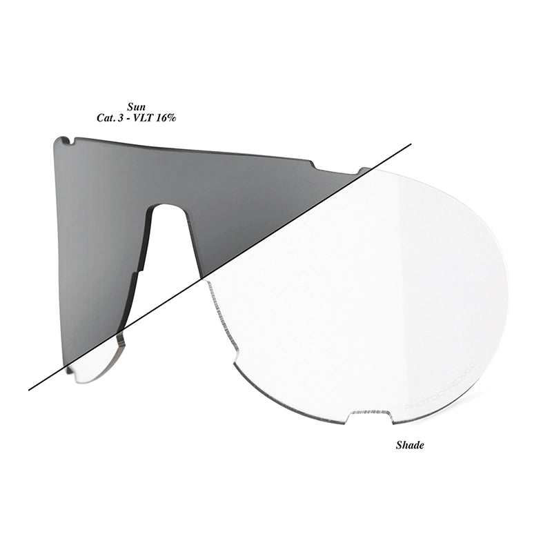100% Westcraft Replacement Lens - Photochromic - Clear/Smoke