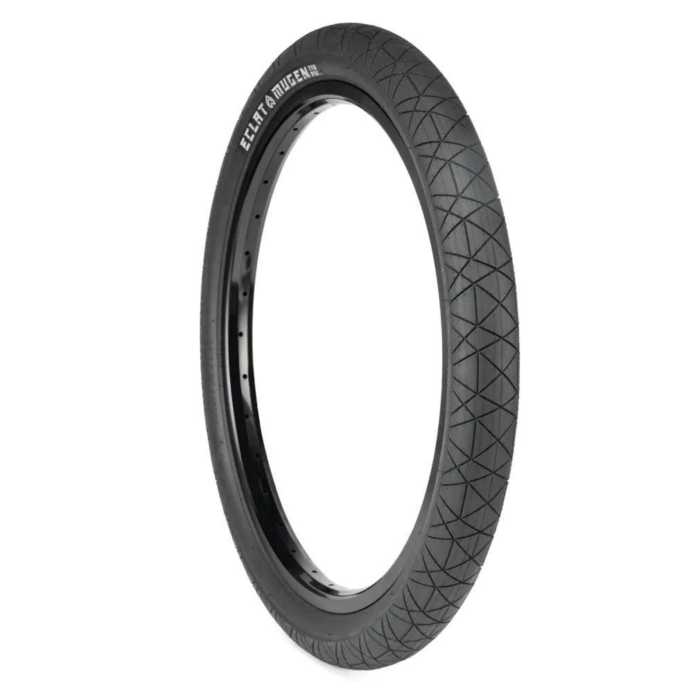 Eclat Mugen 20" 110 PSI BMX Tire - Black