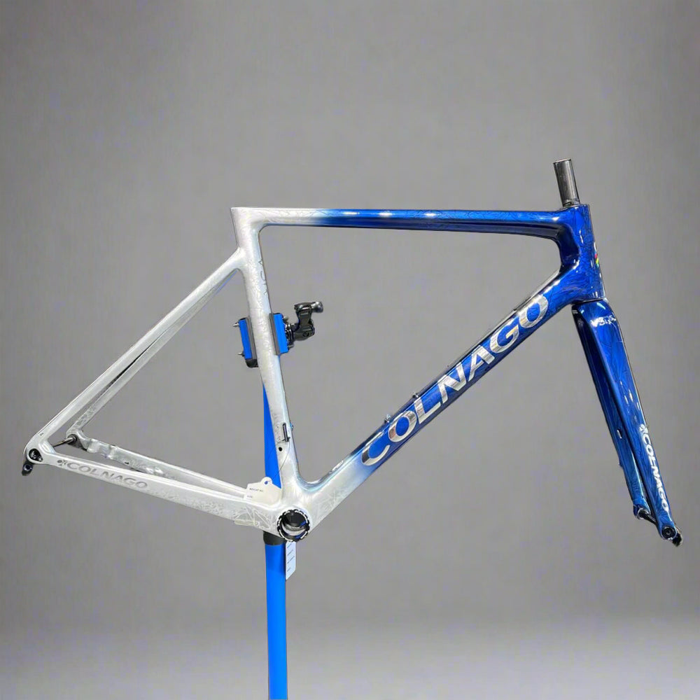 Preloved Colnago V3RS Disc Frame - Frozen Blue