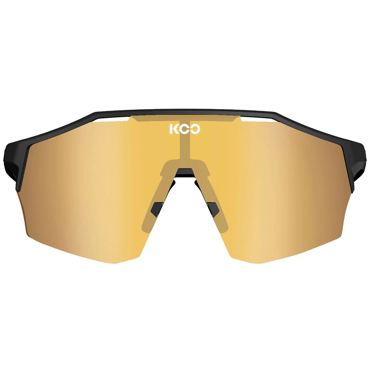Koo Alibi Large Black Matt/Gold Eyewear