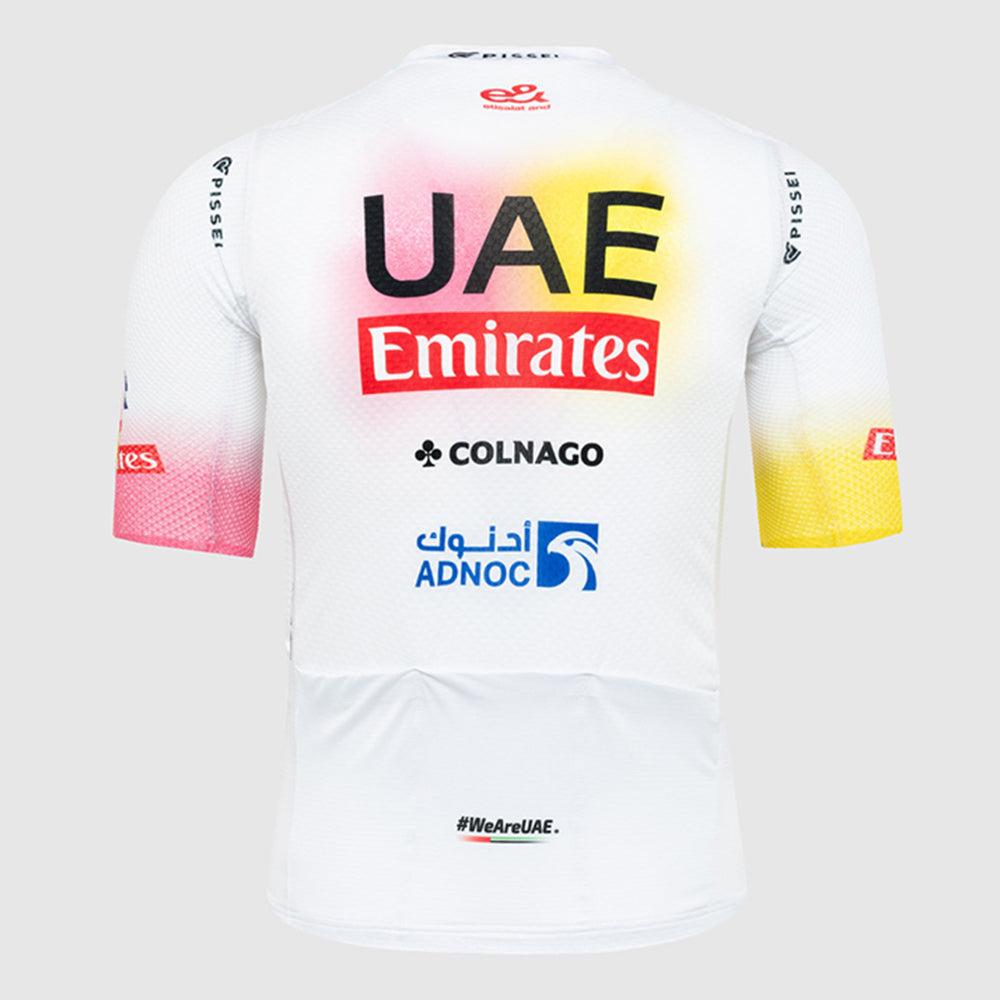 Pissei UAE Team Emirates Official Short Sleeve GIRO + TOUR Jersey