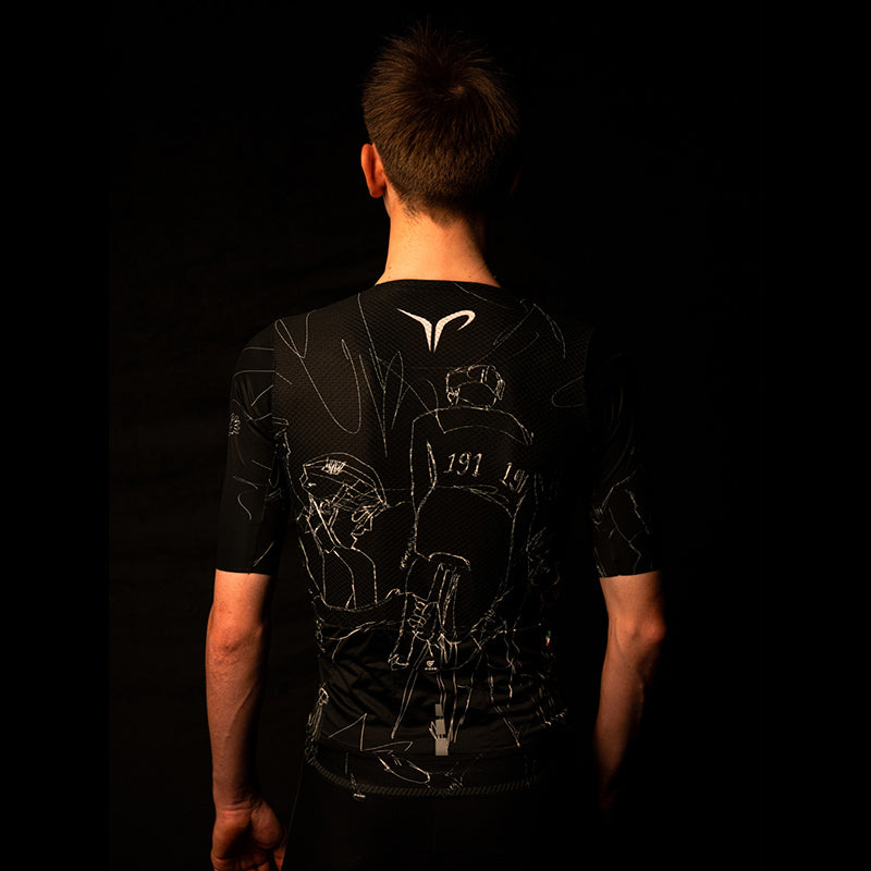 Pissei TADEJ POGACAR Prime Neckless Celebration Short Sleeve Jersey