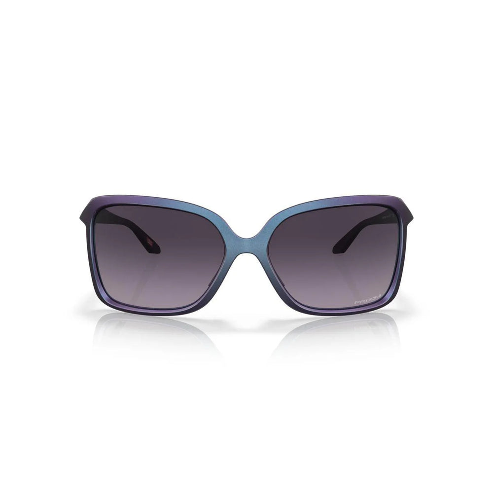 Oakley WildRye Sunglasses Matte Cyan/Purple Prizm Grey Gradient