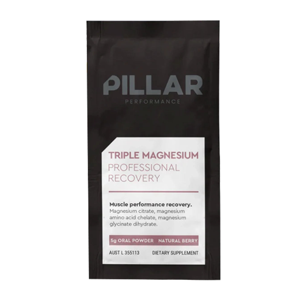 Pillar Triple Magnesium 5g Sachet Box of 20 berry pineapple coconut lemon lime