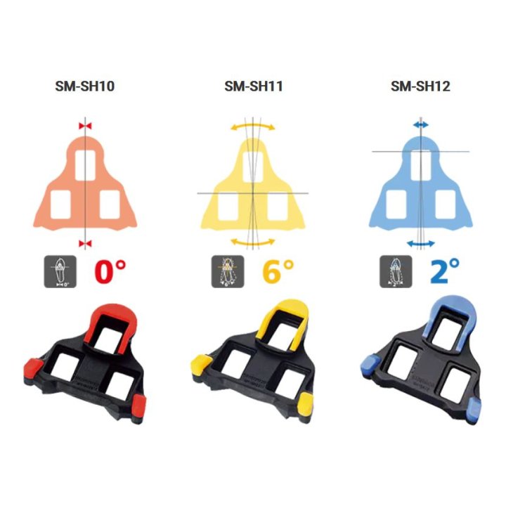 Shimano SM-SH11 SPD-SL +/- 3° Cleats