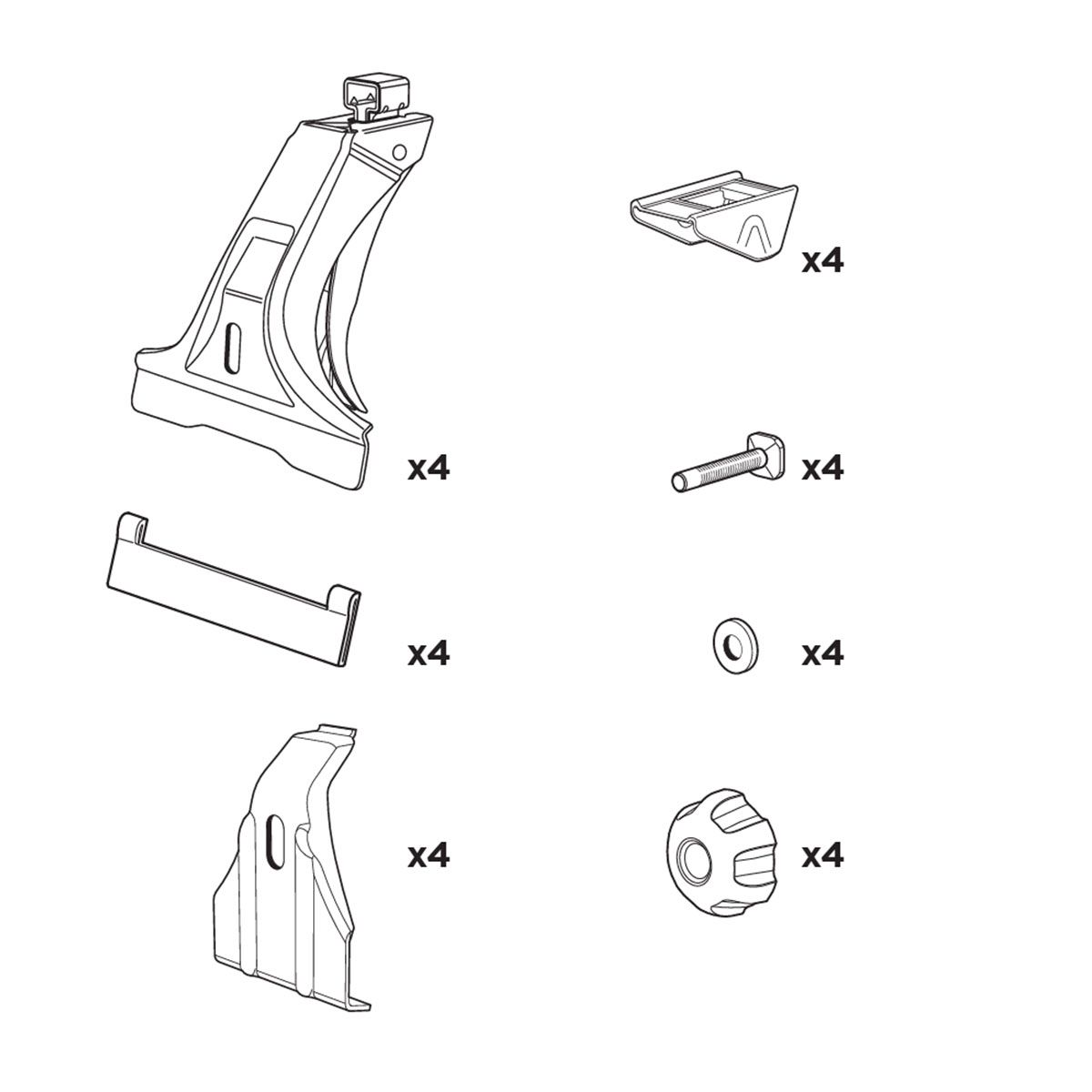 Thule Gutter Foot