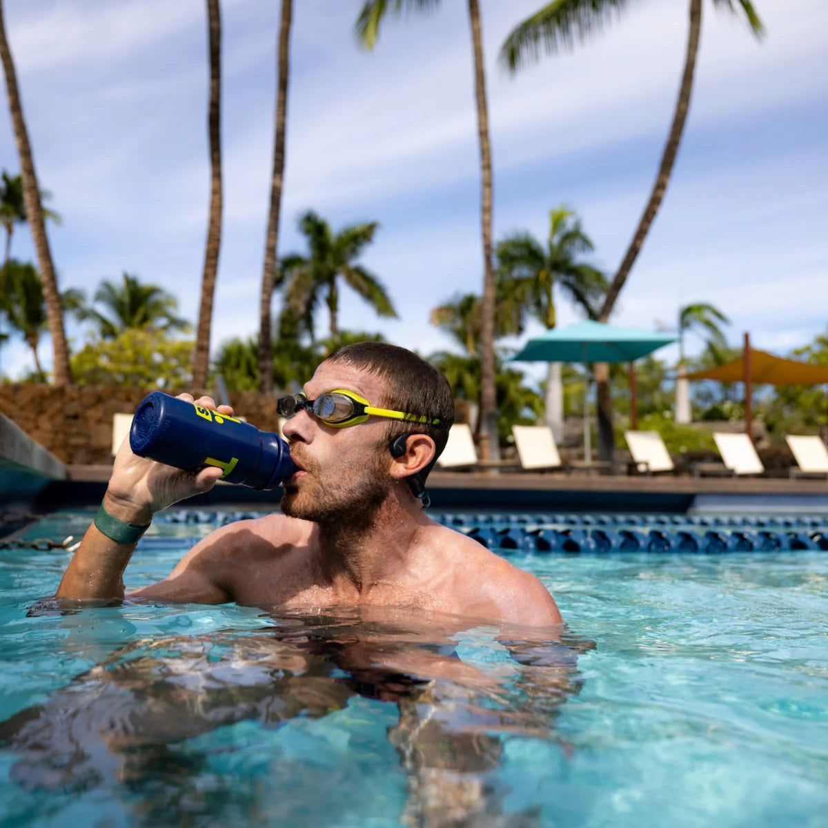 H2O Tri 2 Pro Multi-Sport Headphones with Playlist+